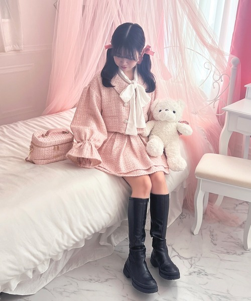 「apres jour」 セットアップ フリー ブラック レディース_画像4