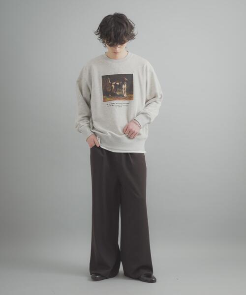 SENSE OF PLACE by URBAN RESEARCH ワイドパンツ パンツ ラウンド