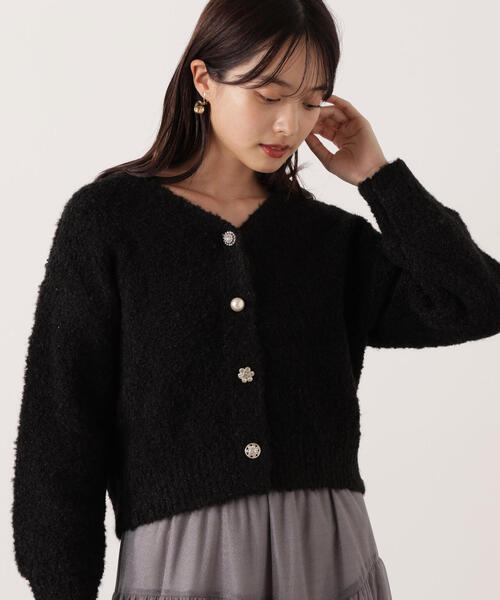 「PROPORTION BODY DRESSING」 ニットカーディガン FREE ホワイト レディース_画像6