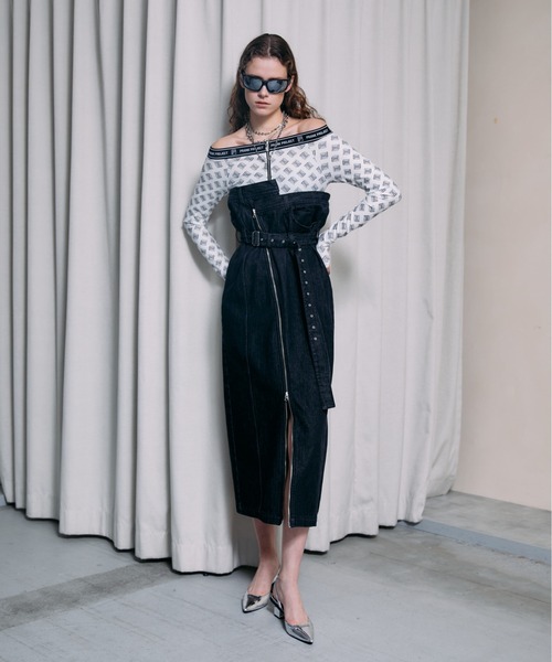 「PRANK PROJECT」 ドッキングワンピース FREE ブルー レディース_画像4