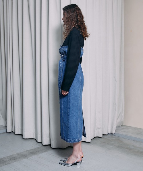 「PRANK PROJECT」 ドッキングワンピース FREE ブルー レディース_画像6