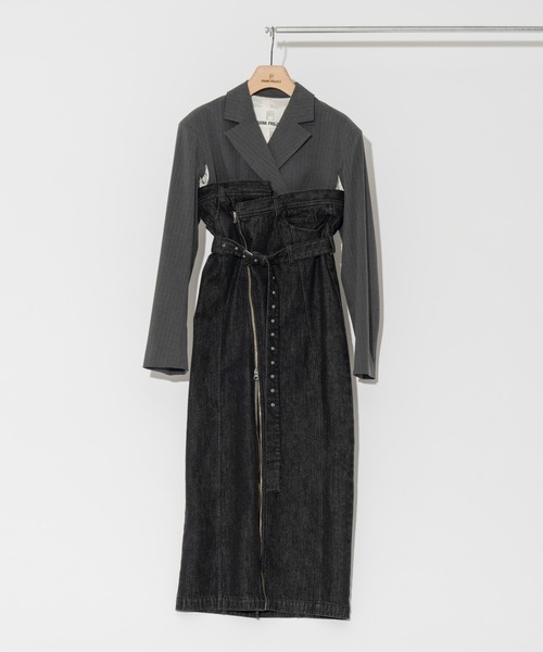 「PRANK PROJECT」 ドッキングワンピース FREE ブルー レディース_画像9