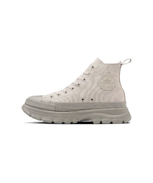 「CONVERSE」 ハイカットスニーカー 25cm グレー メンズ_画像9