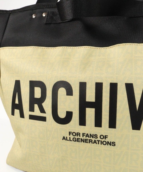 archivio（アルチビオ） ゴルフ 「MENS」ARロゴ柄ボストンバッグ