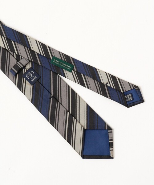 BEAMS F（ビームスF） ネクタイ シルク ストライプ ネクタイ