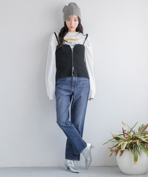 「LOWRYS FARM」 パンプス LARGE シルバー レディース_画像4