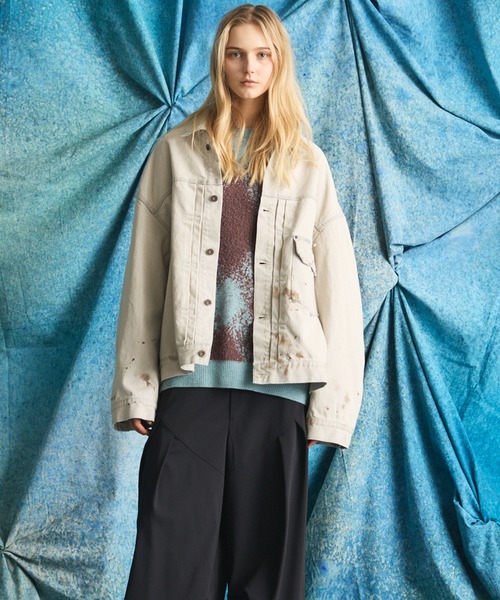 MAISON SPECIAL（メゾンスペシャル） デニムジャケット gジャン メンズ