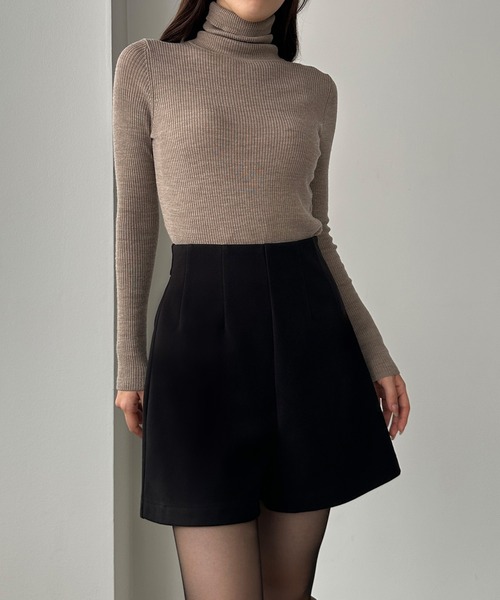 「Louere」 ハーフパンツ X-LARGE ブラック レディース_画像2