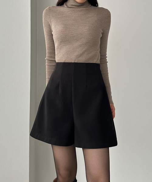 「Louere」 ハーフパンツ X-LARGE ブラック レディース_画像3
