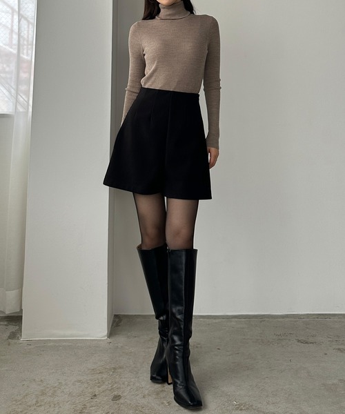 「Louere」 ハーフパンツ X-LARGE ブラック レディース_画像6