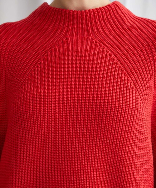 「BATONER」 長袖ニット SMALL ブラウン レディース_画像6