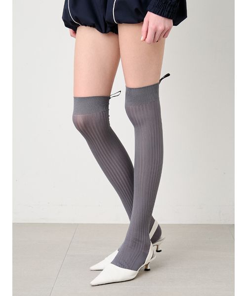 SORIN（ソリン） 靴下 Bright Rib Knee-high Socks/ブライトリブ ニー