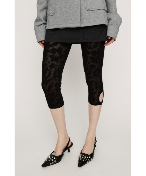 SLY（スライ） レギンス スパッツ KNIT SABRINA PT ニットサブリナ