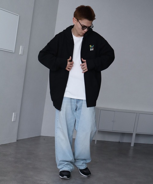 HUF(ハフ) ジップアップパーカー M ダークグリーン メンズ HUF(ハフ) ジップアップパーカー M ダークグリーン メンズ