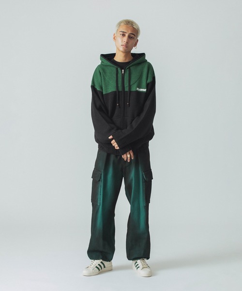 XLARGE（エクストラ ラージ） ジップアップパーカー L ネイビー メンズ