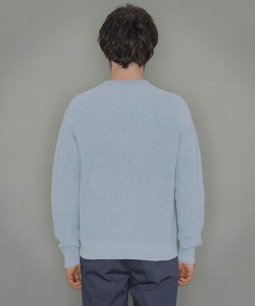 MACKINTOSH LONDON（マッキントッシュ ロンドン） 長袖ニット L ブルー 