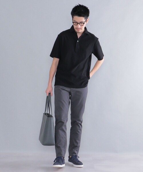 「SHIPS」 トートバッグ ONE SIZE ダークグレー メンズ
