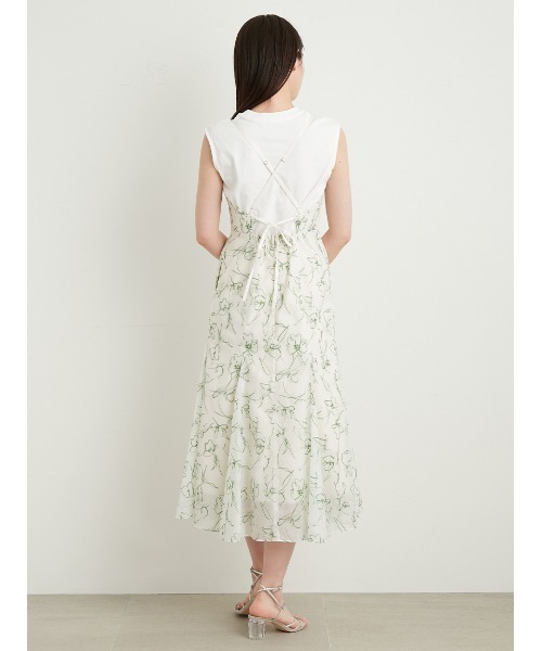 「LILY BROWN」 サロペットスカート ONE SIZE ホワイト レディース_画像5