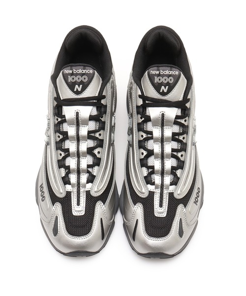 「New Balance」 ローカットスニーカー 26.5cm シルバー メンズの画像