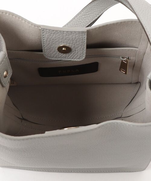 「FURLA」 ワンポイントトートバッグ - グレー レディースの画像