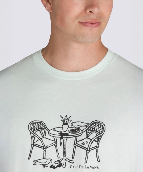 VANS（ヴァンズ） tシャツ CAFE DE LA VANS Tシャツ / Cafe De La Vans