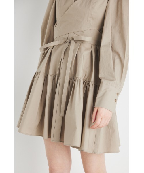 「rienda」 コンビワンピース FREE ベージュ レディース_画像3