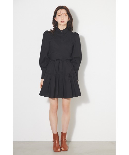 「rienda」 コンビワンピース FREE ベージュ レディース_画像8