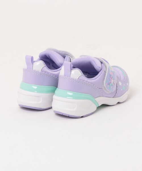 「ABC-MART」 「KIDS」ローカットスニーカー 15 パープル キッズ_画像2
