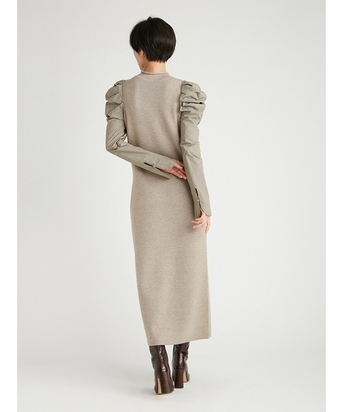 「styling/」 ニットワンピース 0 ベージュ レディース_画像5