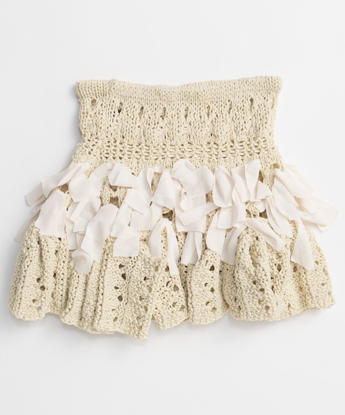 MAISON SPECIAL（メゾンスペシャル） ブラウス シャツ 2WAY Knit Flare