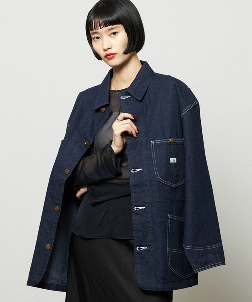 Lee(リー) カバーオール レディース ロコジャケット DUNGAREES Lee(リー) カバーオール レディース ロコジャケット DUNGAREES