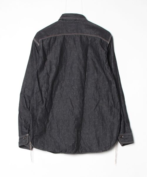 「WILD LIFE TAILOR Adam et Rope'」 長袖シャツ M ブラック系その他 メンズ_画像2