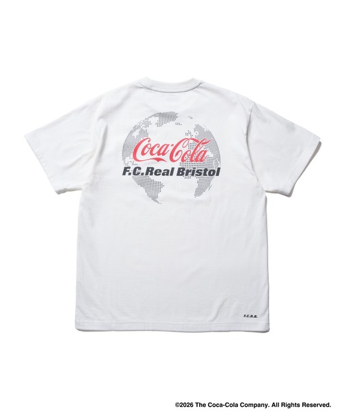 F.C.Real Bristol（エフシーレアルブリストル） tシャツ Coca-Cola 