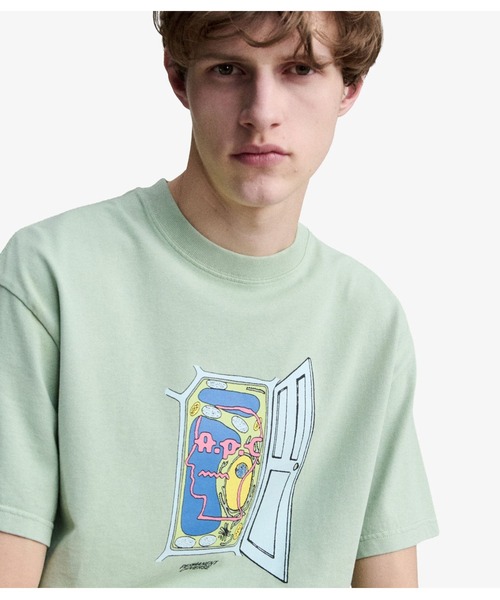tシャツ T-SHIRT A.P.C. X BRAINDEAD 2 メンズ レディースの画像