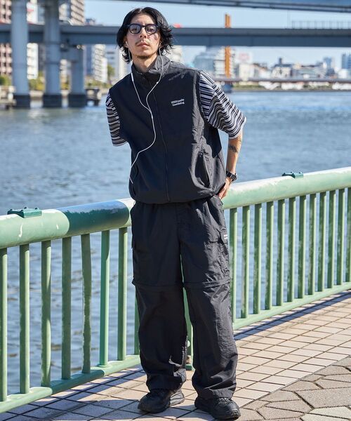 「FFEIN」 カーゴパンツ MEDIUM ブラック メンズ_画像7