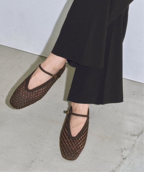 GRISEビッグメッシュメリージェーン　24 FLAT（フラット） シューズ 「追加3/WEB+一部店舗限定」GRISEビッグ