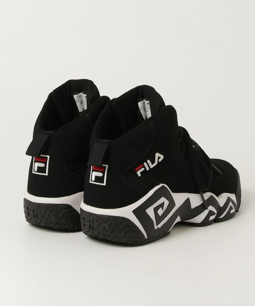 「FILA」 ハイカットスニーカー 28.0cm ブラック メンズ_画像2