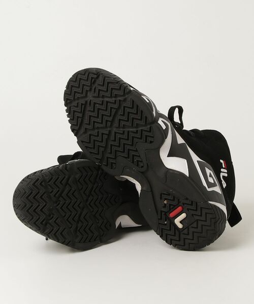 「FILA」 ハイカットスニーカー 28.0cm ブラック メンズ_画像3