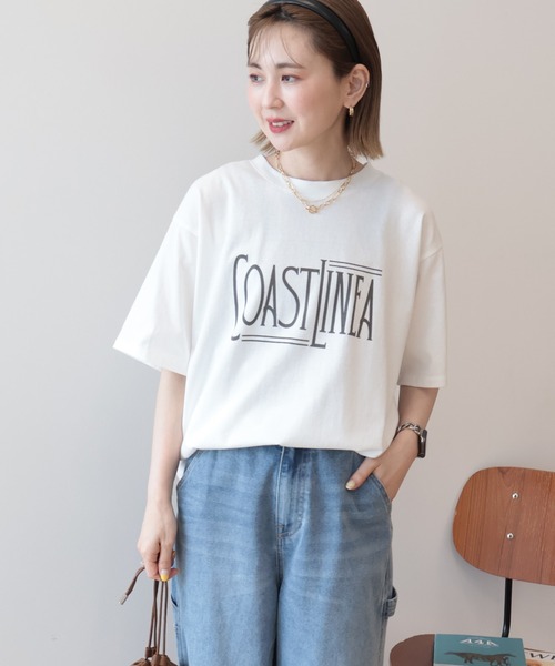 AMERICAN HOLIC（アメリカンホリック） tシャツ 半袖 COASTLINEA ロゴT