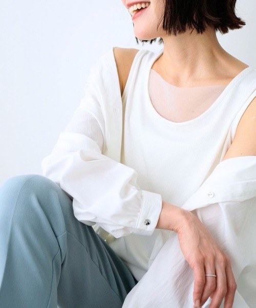 Ehre style（エーレスタイル） キャミソール しゃがんでも胸元が安心