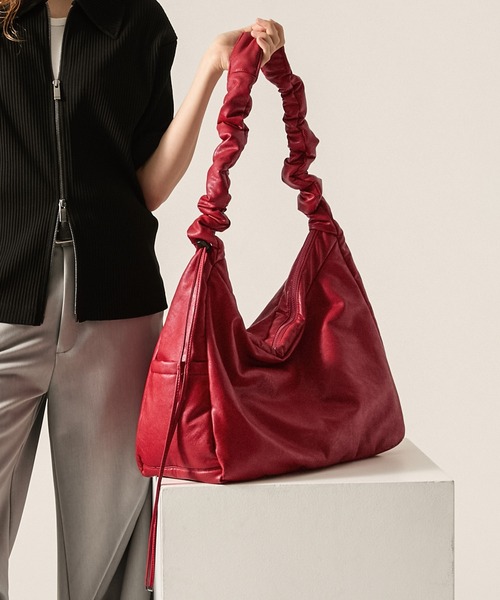 CLEL（クレイル） ショルダーバッグ 「CLEL」Gather Shoulder Bag