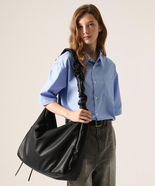 CLEL（クレイル） ショルダーバッグ 「CLEL」Gather Shoulder Bag