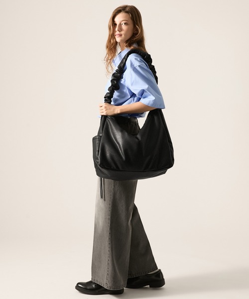 CLEL（クレイル） ショルダーバッグ 「CLEL」Gather Shoulder Bag