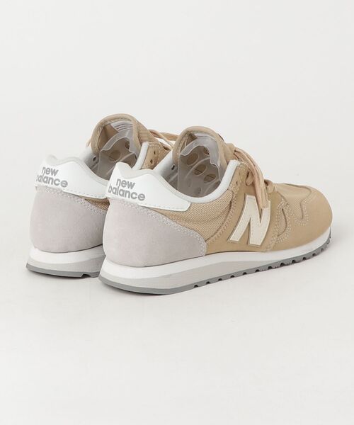「New Balance」 ローカットスニーカー 24.5cm ベージュ レディース_画像2