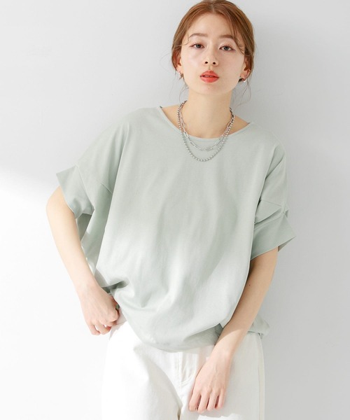 「URBAN RESEARCH Sonny Label」 半袖カットソー FREE ホワイト レディース_画像2