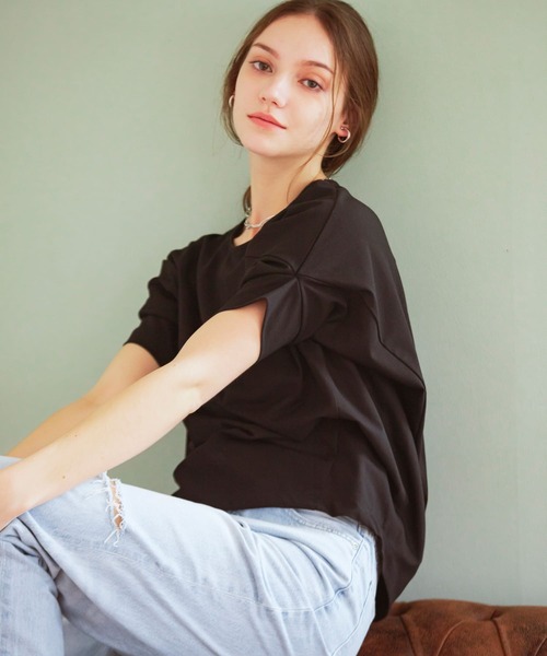 「URBAN RESEARCH Sonny Label」 半袖カットソー FREE ホワイト レディース_画像3