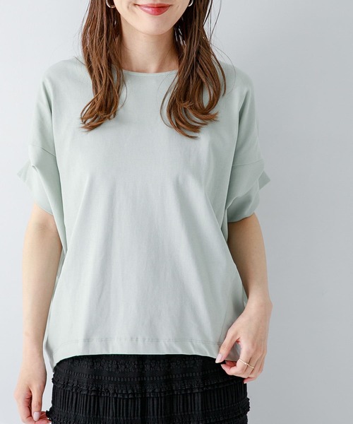 「URBAN RESEARCH Sonny Label」 半袖カットソー FREE ホワイト レディース_画像5