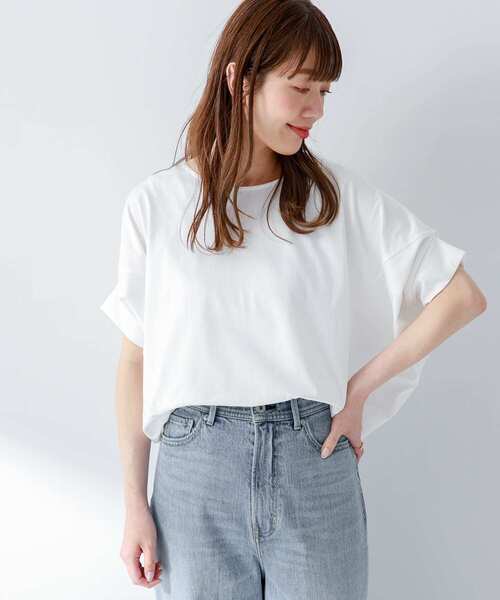 「URBAN RESEARCH Sonny Label」 半袖カットソー FREE ホワイト レディース_画像7