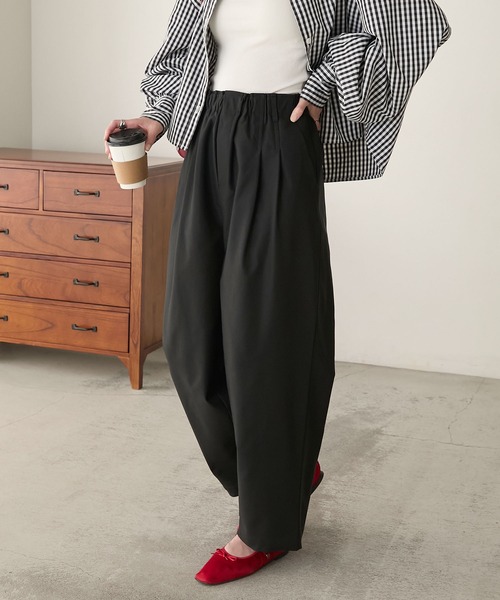 「BONLECILL」 チノパンツ L ベージュ レディース_画像4