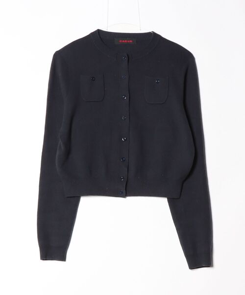 【正規品】　CABaN カーディガン　xs ネイビー CABaN（キャバン） ニットカーディガン X-SMALL ネイビー レディース